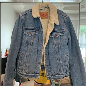 LEVIS SHERPA DENIM JACKET